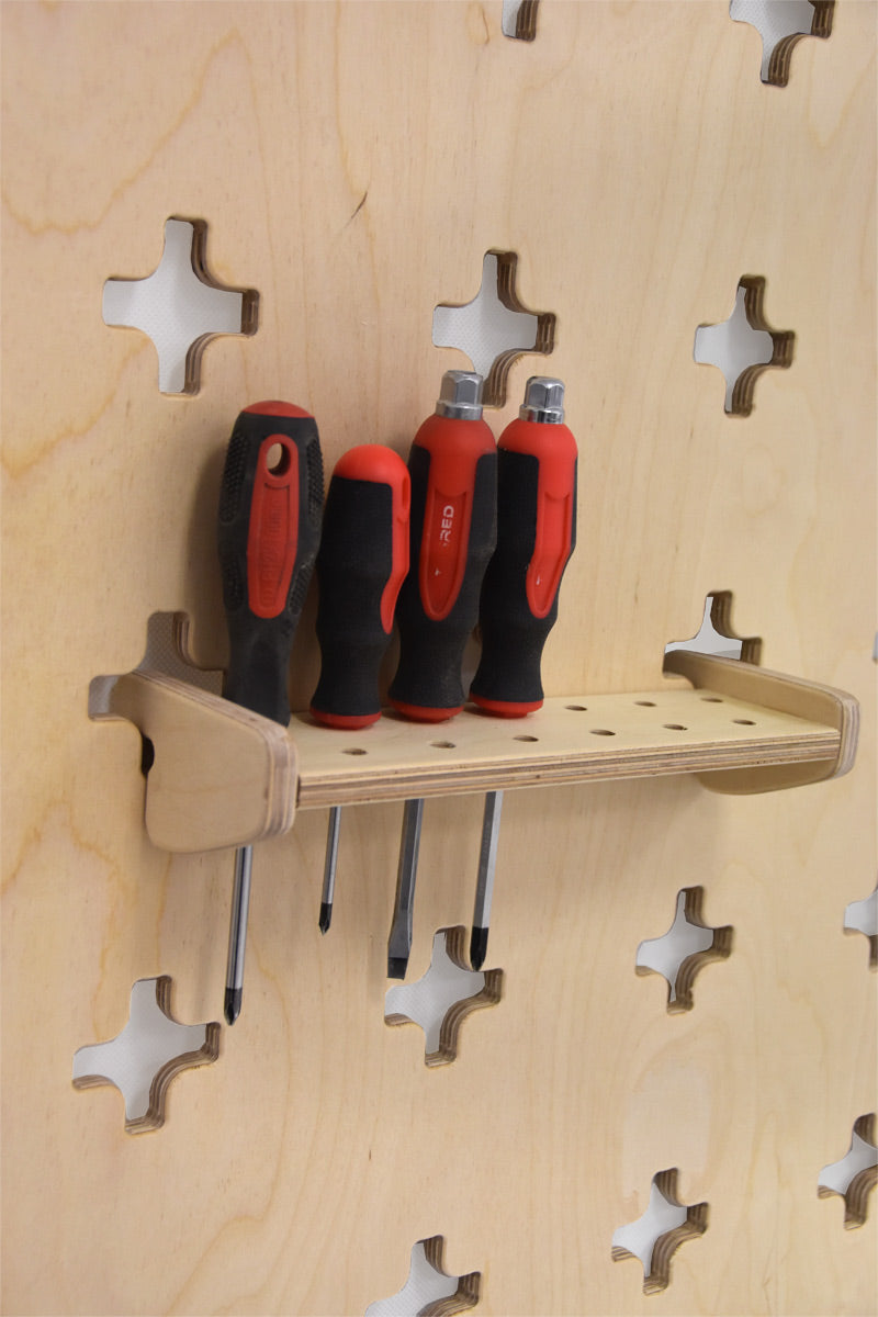 Wall-mounted screwdriver holder, 13 pcs