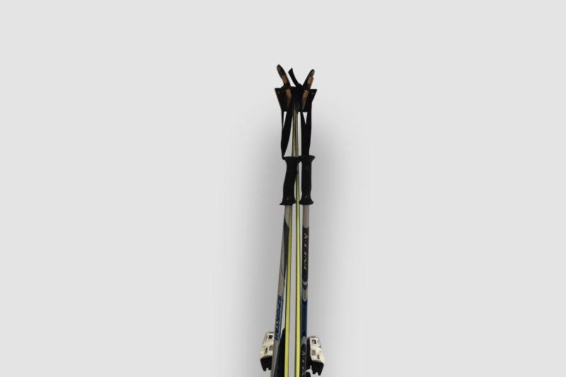 Hängeständer für ein Paar Skier