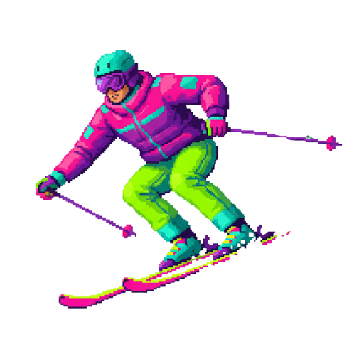 Cross-country ski rack